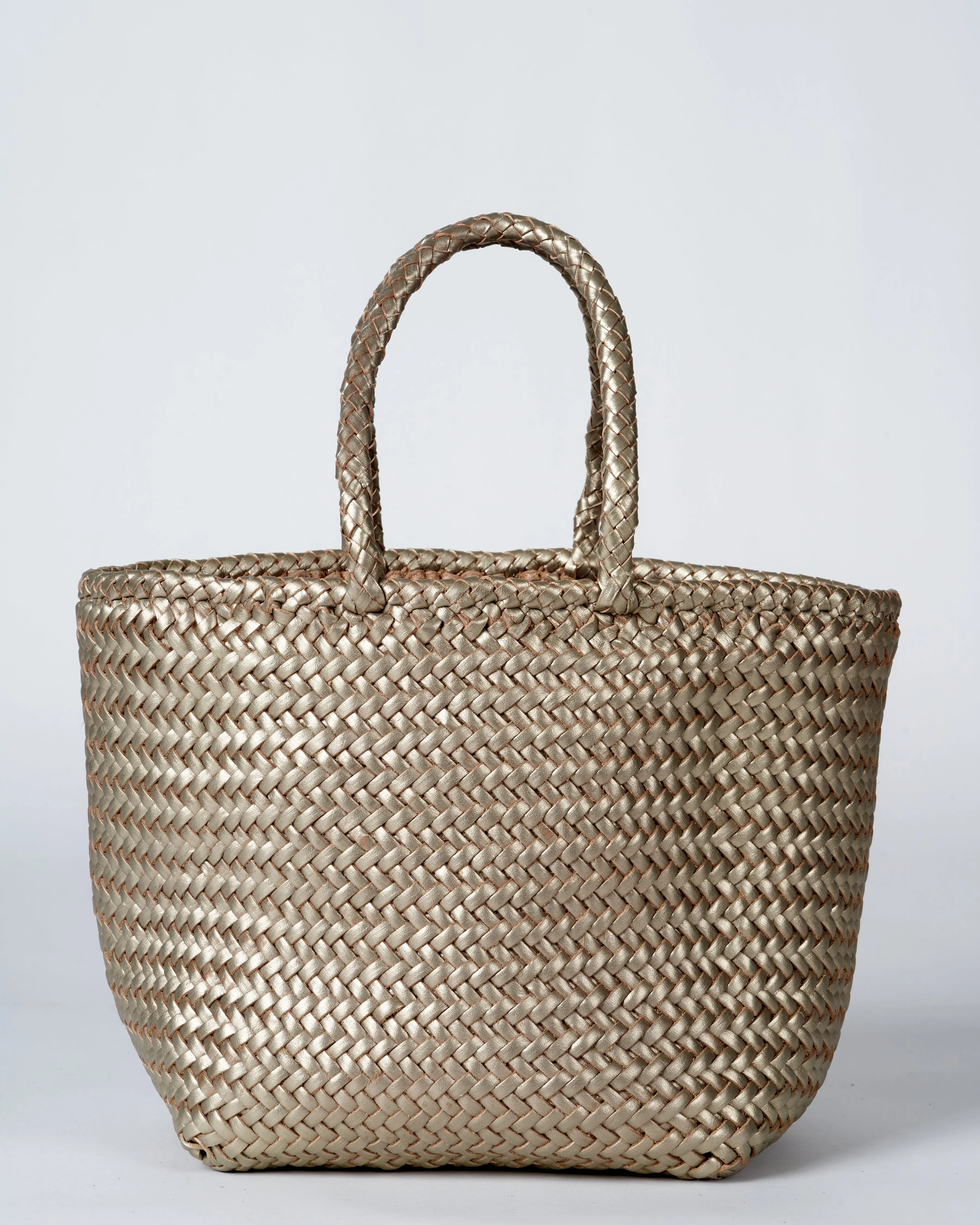 grace basket small - pewter