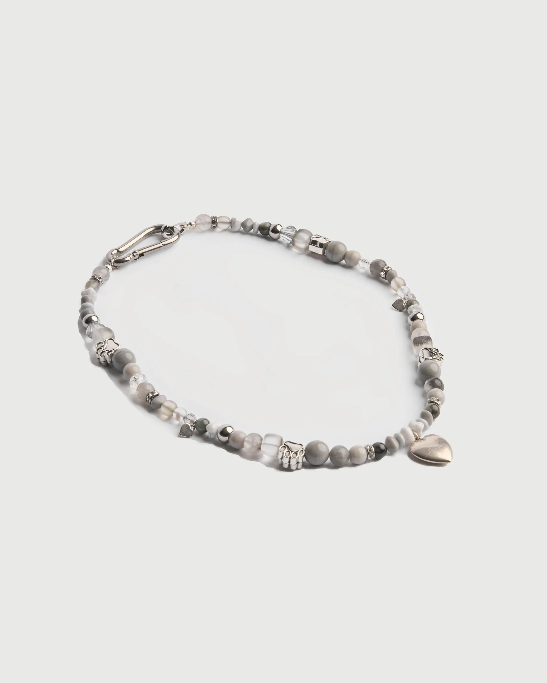 GREY WOLF NECKLACE
