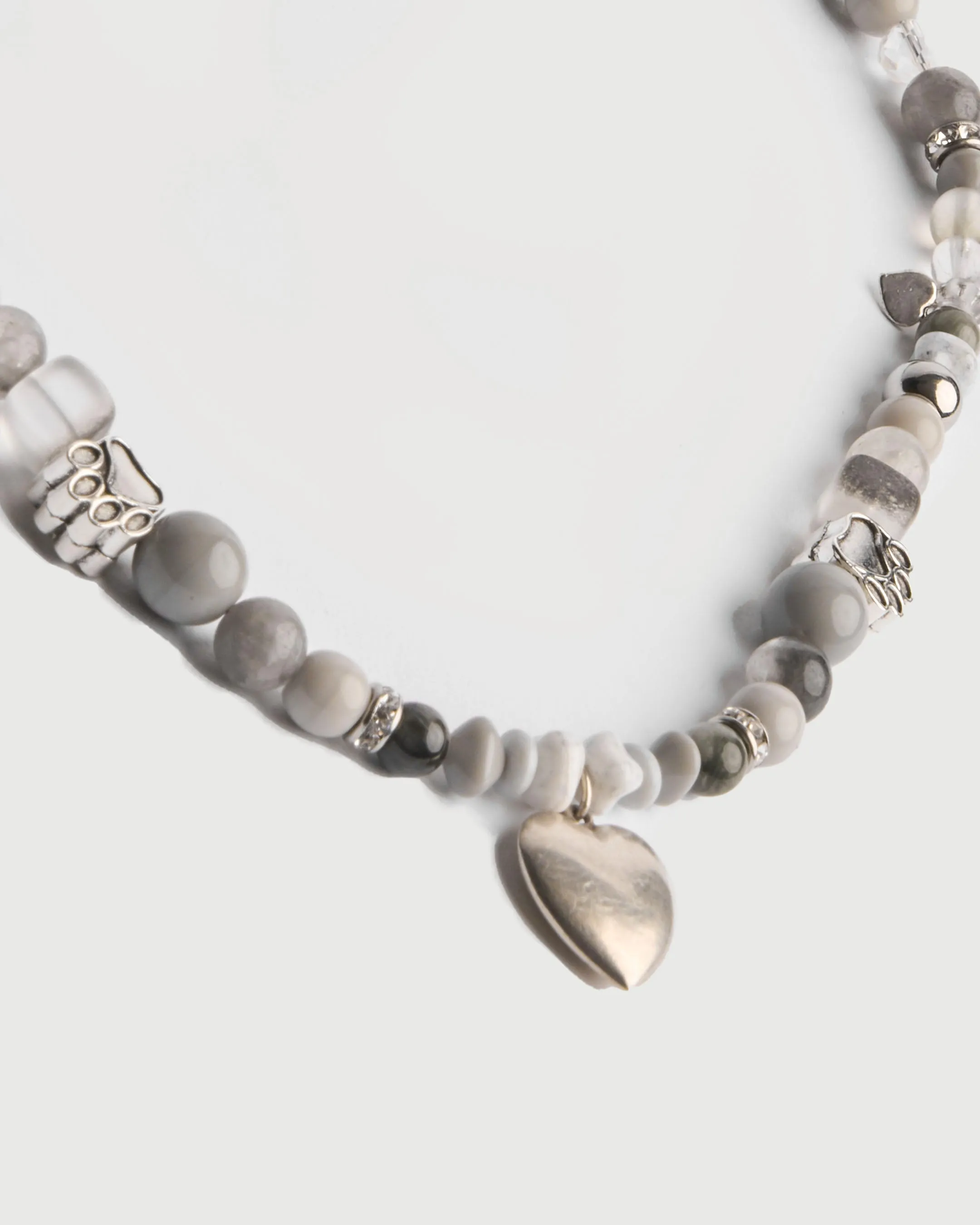 GREY WOLF NECKLACE