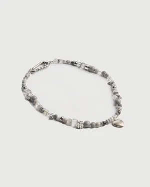 GREY WOLF NECKLACE