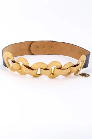 Hammered Ring Link Belt