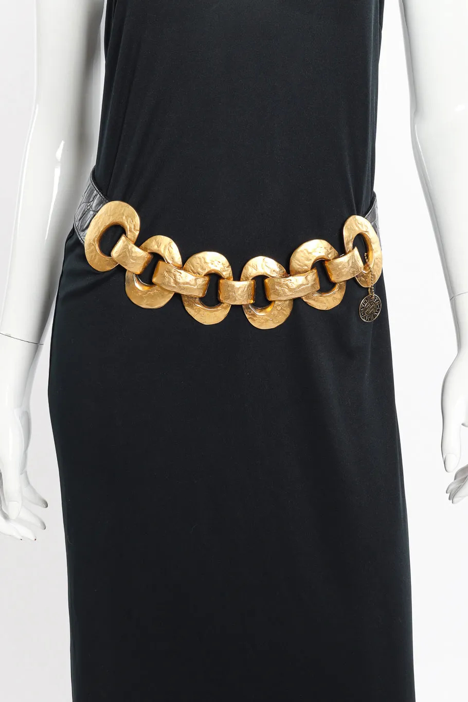 Hammered Ring Link Belt