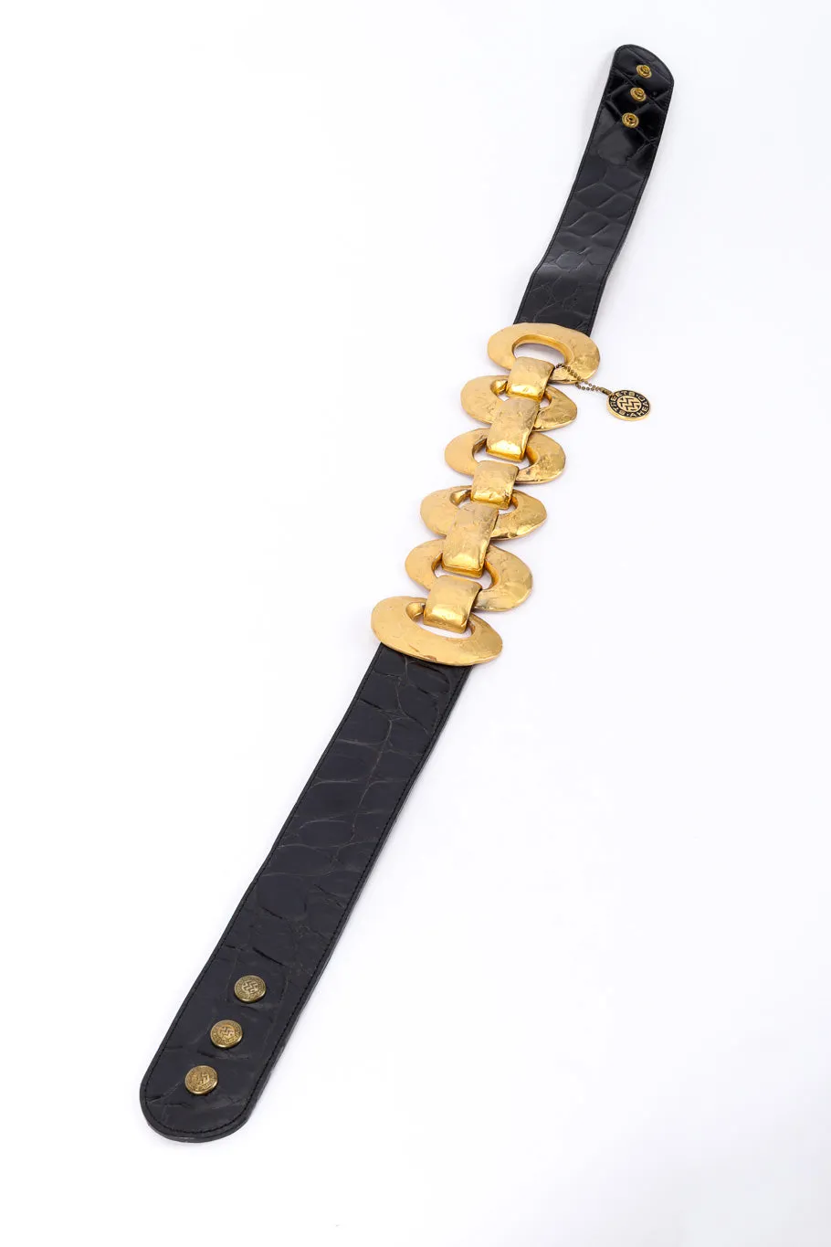 Hammered Ring Link Belt