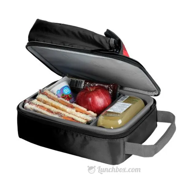Hardliner Lunch Box - Black and Red