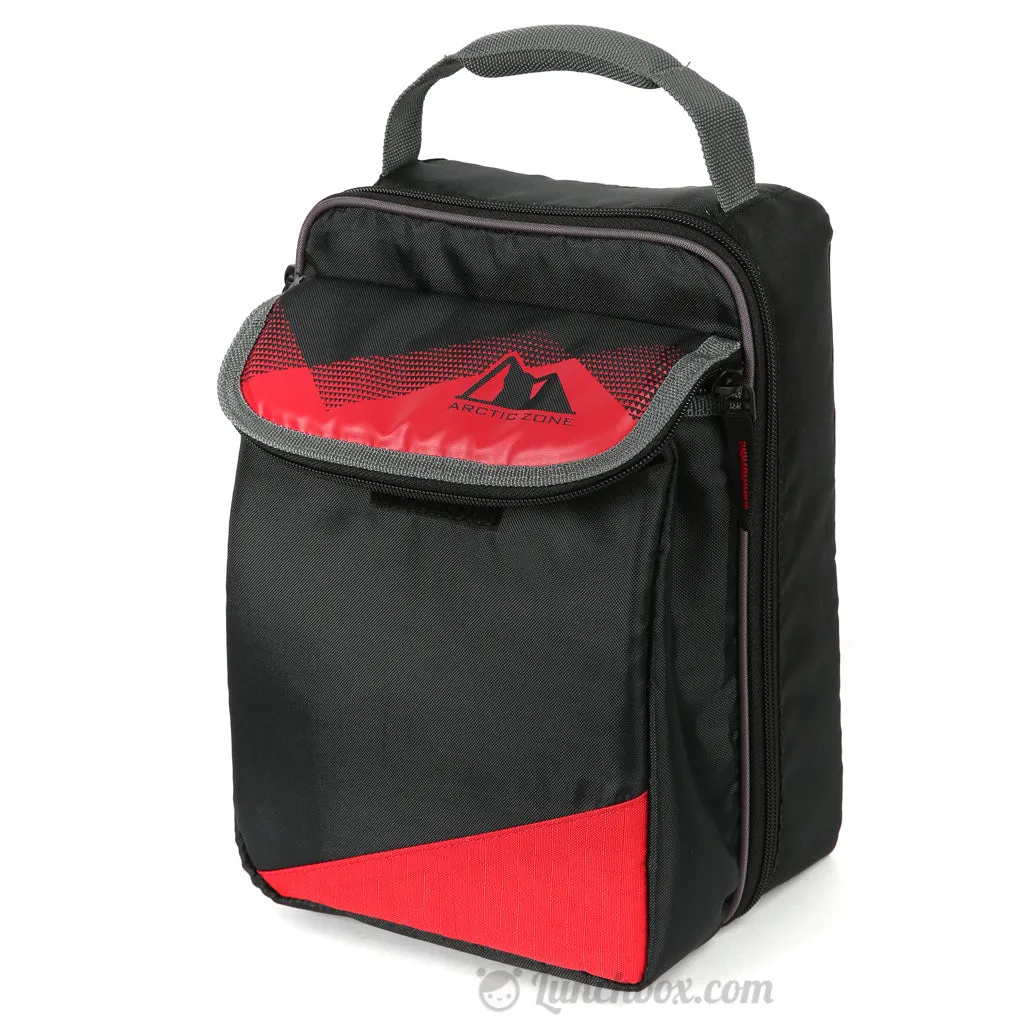 Hardliner Lunch Box - Black and Red