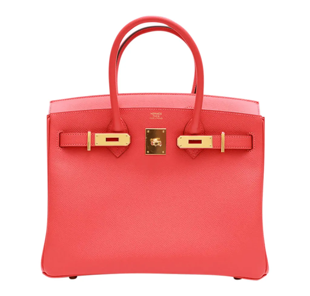 Hermès Birkin 30 Epsom Rose Jaipur GHW