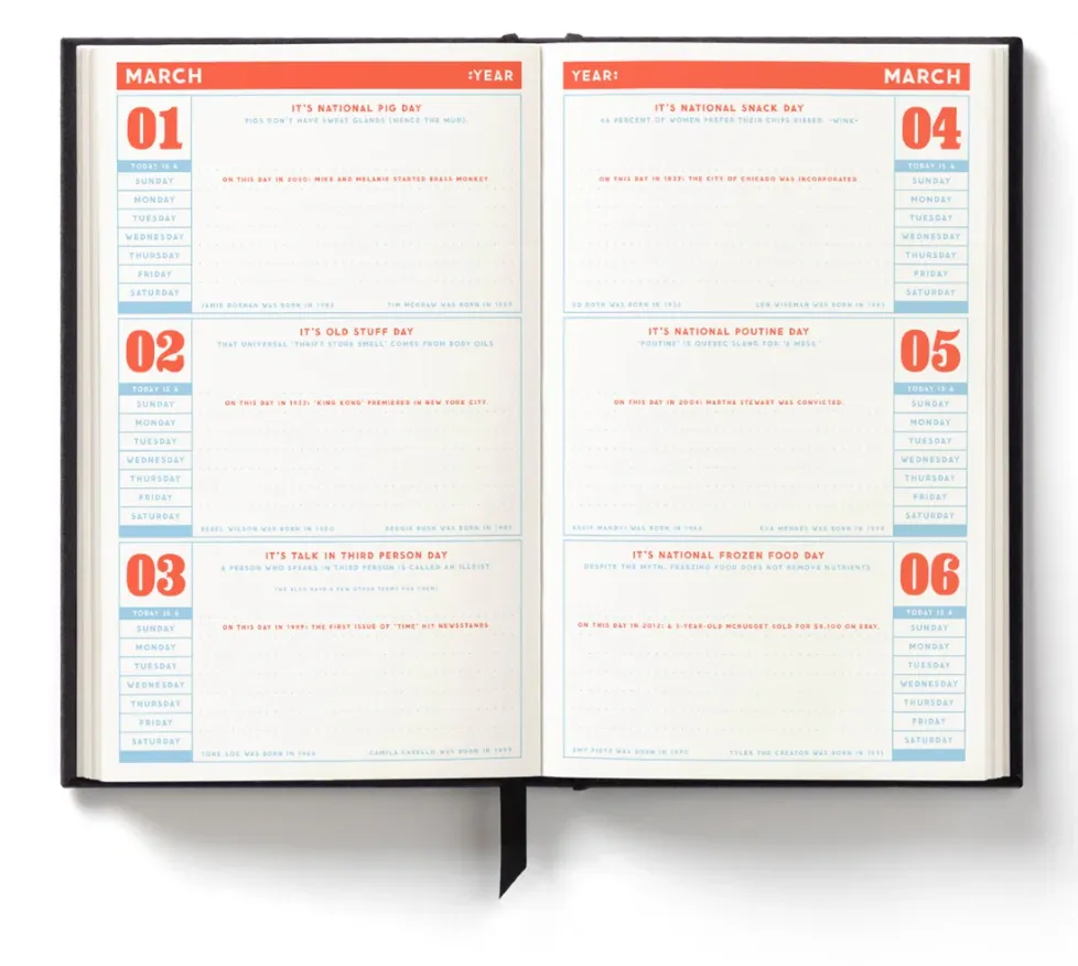 Hidden Agenda Undated Mini Planner