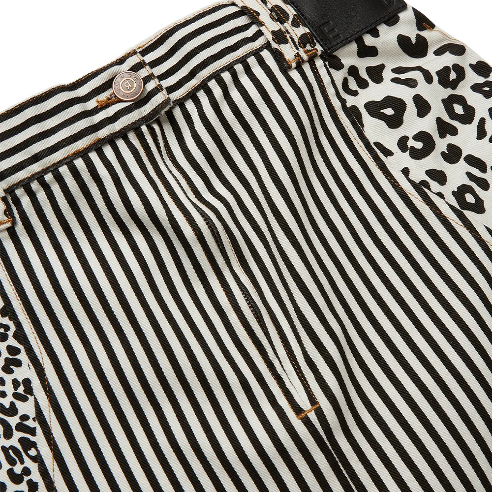 HOLY Women's Monochrome Patchwork Skirt