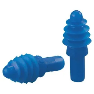 Honeywell AirSoft® Reusable Earplug, Thermoplastic Elastomer, Blue, Uncorded, DPAS-1