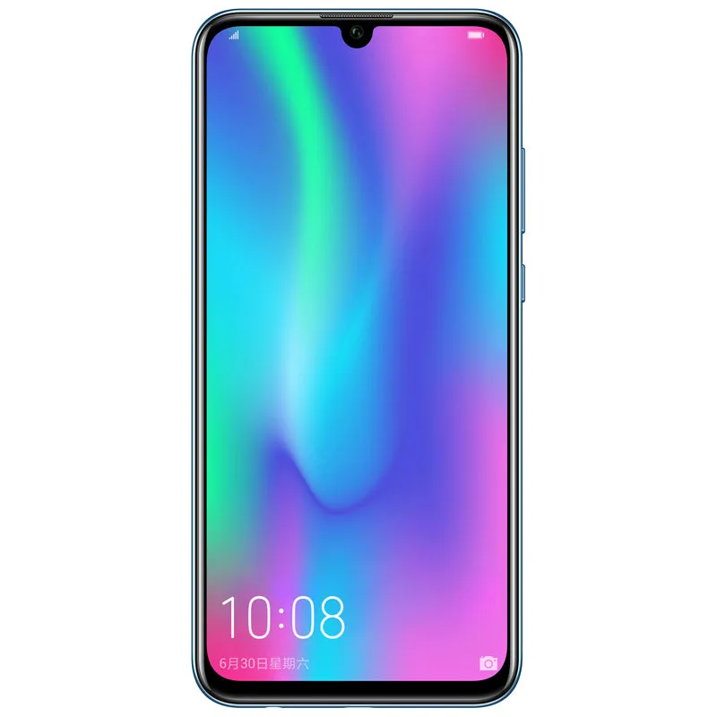 Honor 10 Lite 4G Mobile Phone Android 9.0 6.21" FHD 2340X1080 Dual Font Rear 24MP AI Camera Magic blue_4 64G