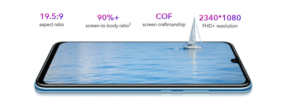 Honor 10 Lite 4G Mobile Phone Android 9.0 6.21" FHD 2340X1080 Dual Font Rear 24MP AI Camera Magic blue_4 64G