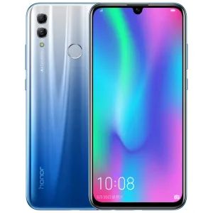 Honor 10 Lite 4G Mobile Phone Android 9.0 6.21" FHD 2340X1080 Dual Font Rear 24MP AI Camera Magic blue_4 64G