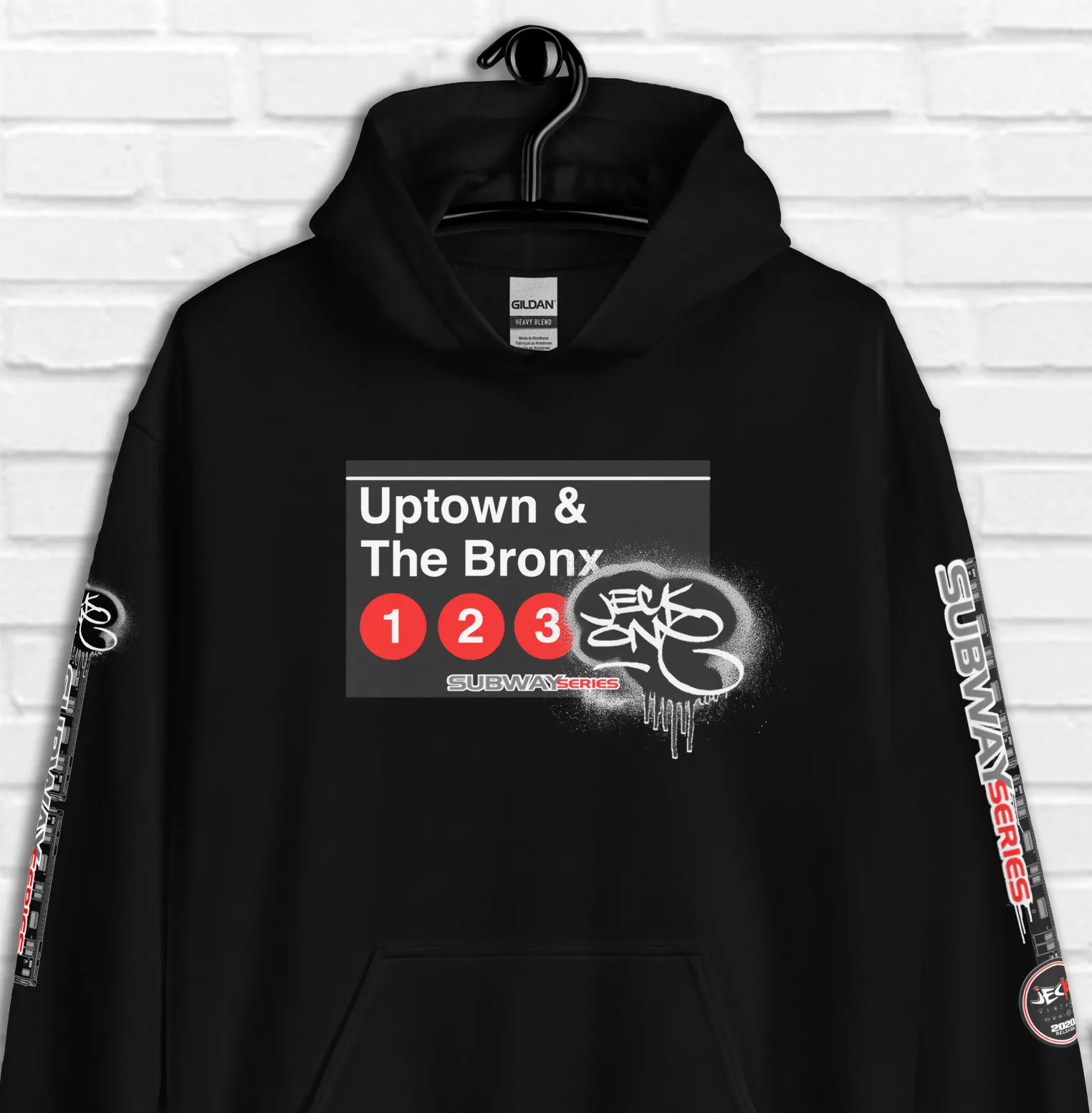 HOODIE (uniSex) : UPTOWN & THE BRONX -(2020 upgraded classic