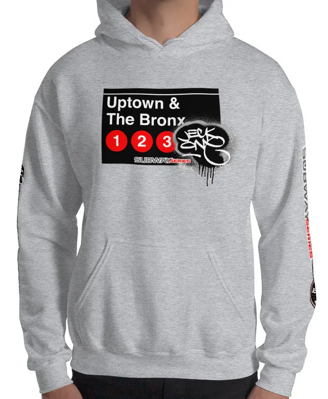 HOODIE (uniSex) : UPTOWN & THE BRONX -(2020 upgraded classic