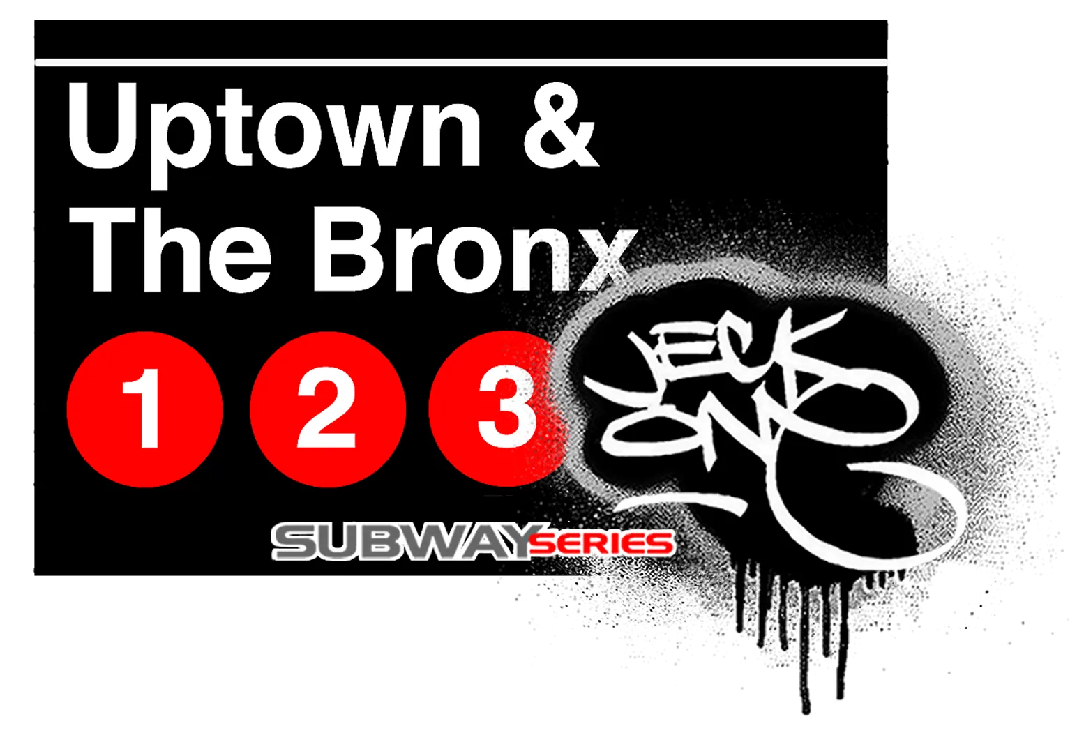 HOODIE (uniSex) : UPTOWN & THE BRONX -(2020 upgraded classic