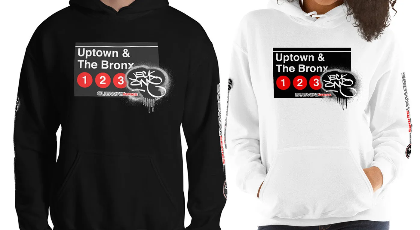 HOODIE (uniSex) : UPTOWN & THE BRONX -(2020 upgraded classic