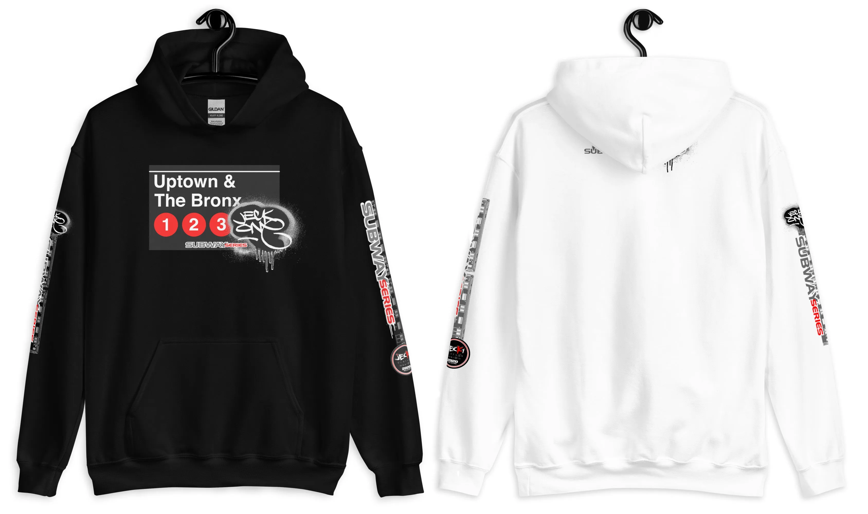 HOODIE (uniSex) : UPTOWN & THE BRONX -(2020 upgraded classic