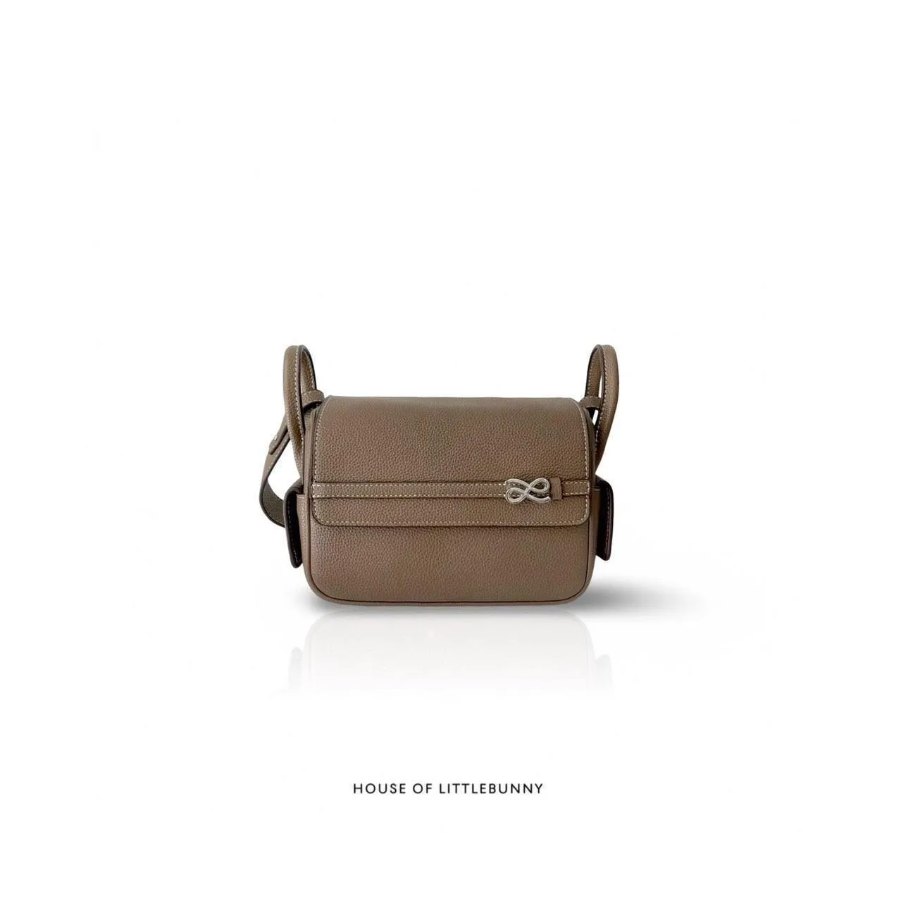 House of Little Bunny Treasure Belt 22 in Tan Taupe