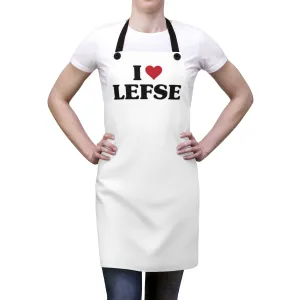 I Love Lefse Apron