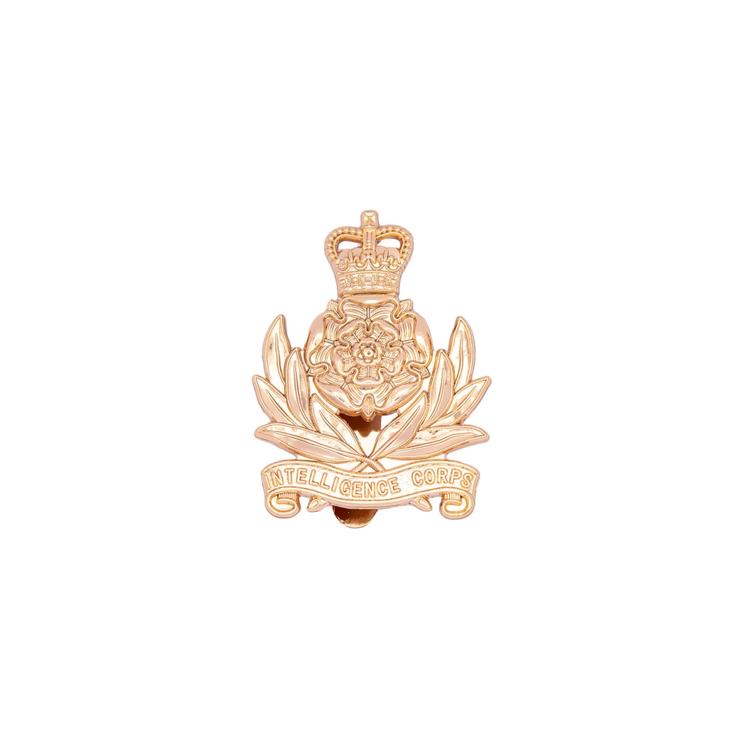 Intelligence Corps Soldiers Metal Cap Badge