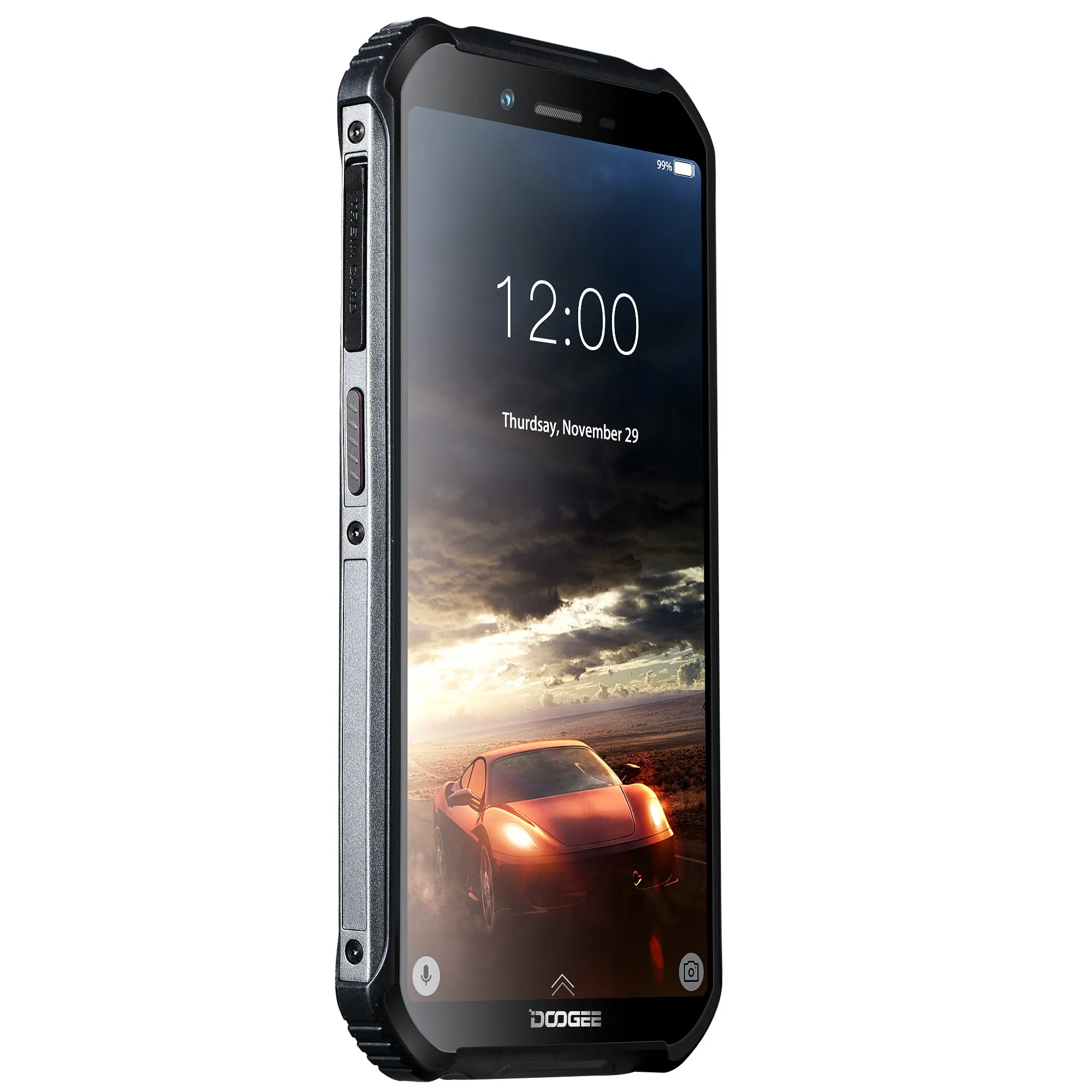IP68 DOOGEE S40 Lite Quad Core 2GB 16GB Android 9.0 Rugged Phone Mobile Phone 5.5inch Display 4650mAh 8.0MP Fingerprint Orange