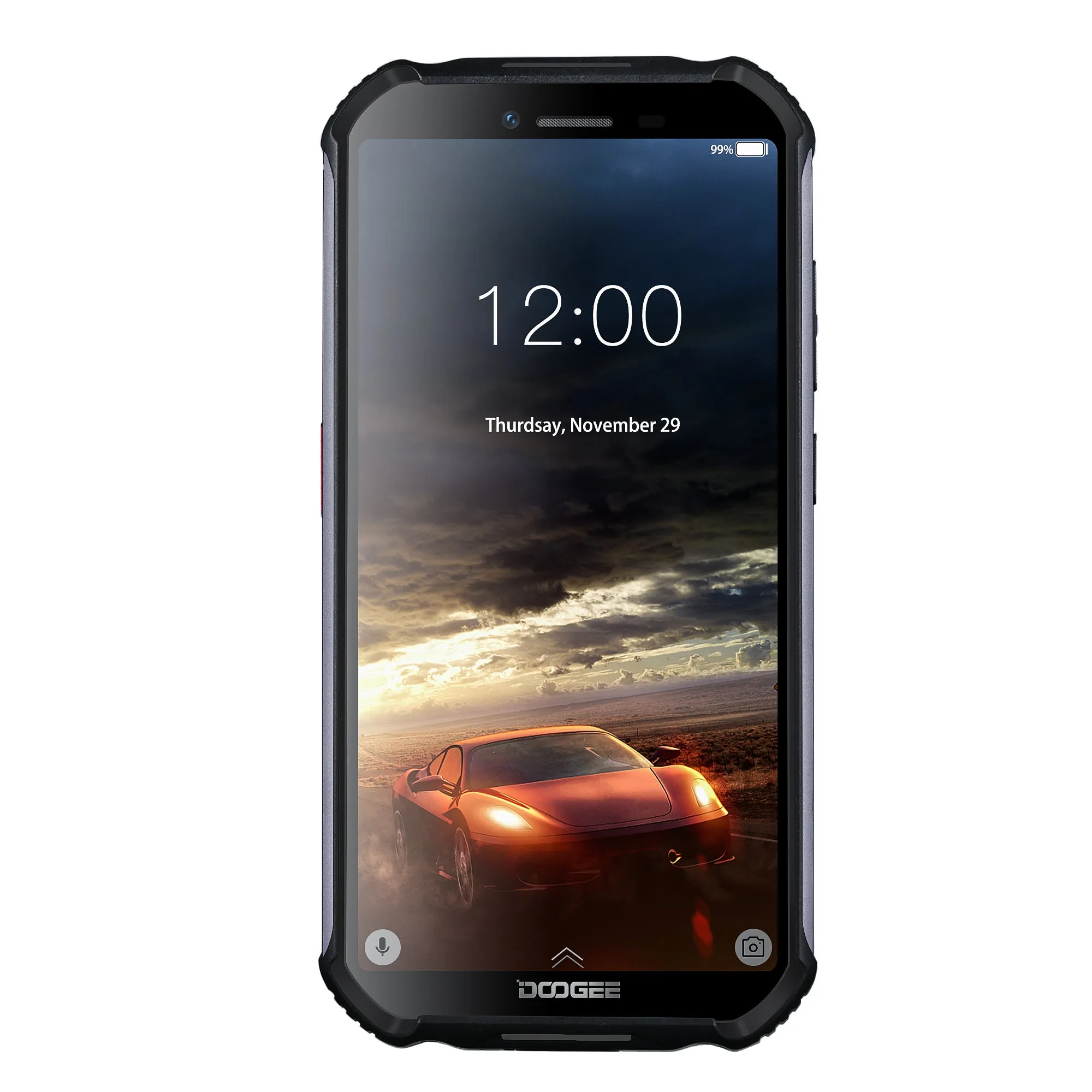 IP68 DOOGEE S40 Lite Quad Core 2GB 16GB Android 9.0 Rugged Phone Mobile Phone 5.5inch Display 4650mAh 8.0MP Fingerprint Orange