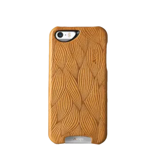 iPhone SE - Embossed Leather Grip Case