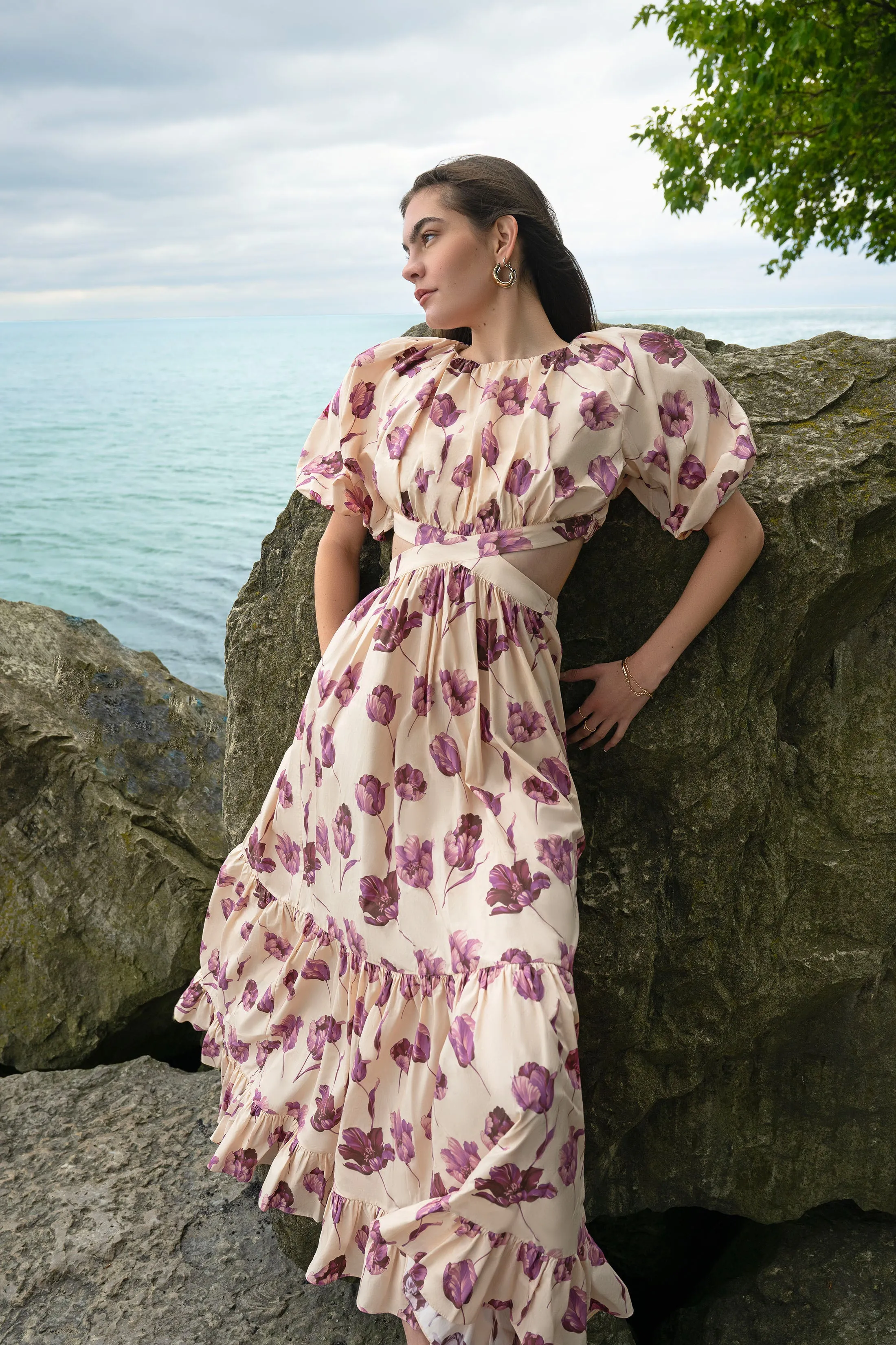 Isla Cotton Maxi Dress