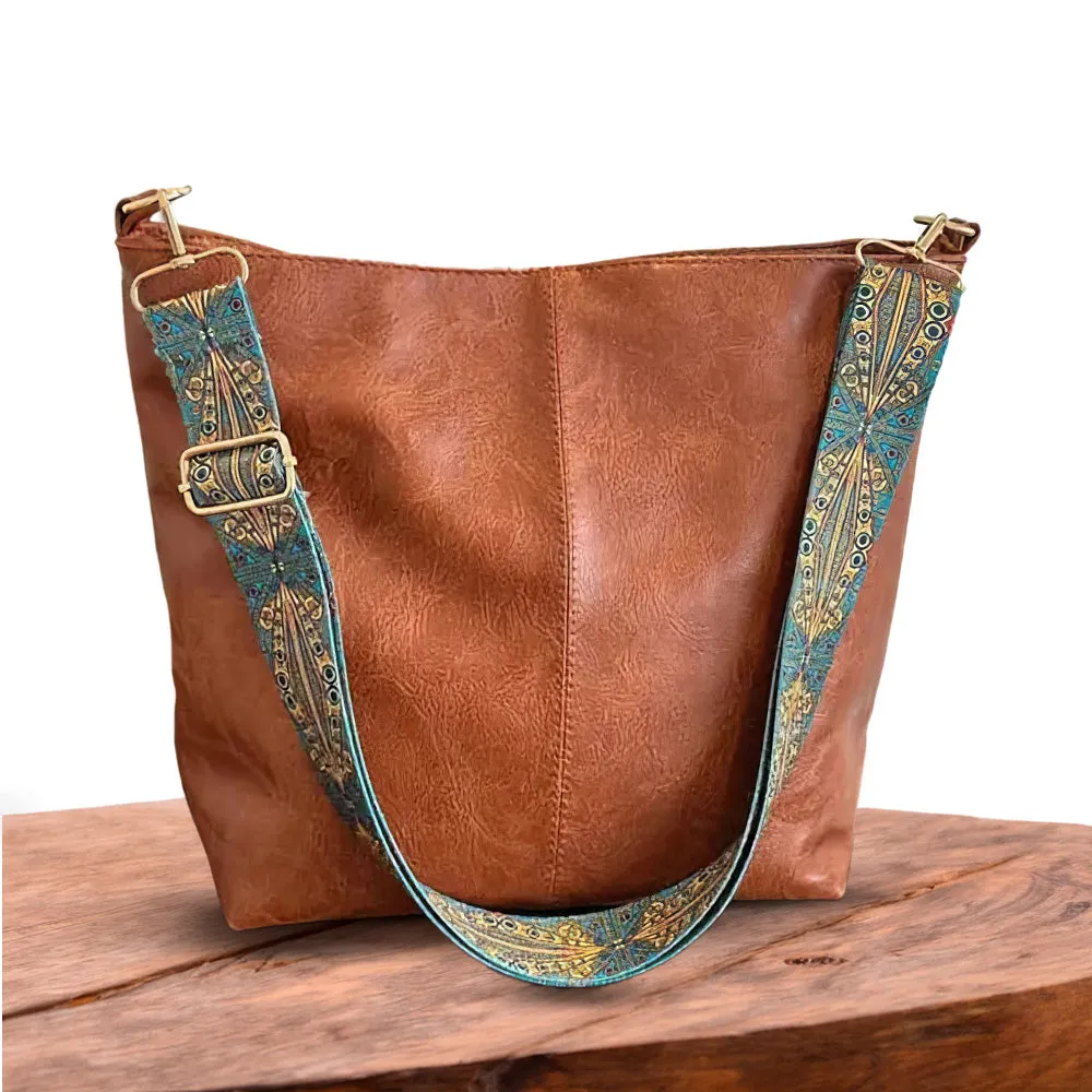 Jack Faelan | Chelsey’s Vintage Charm Leather Shoulder Bag