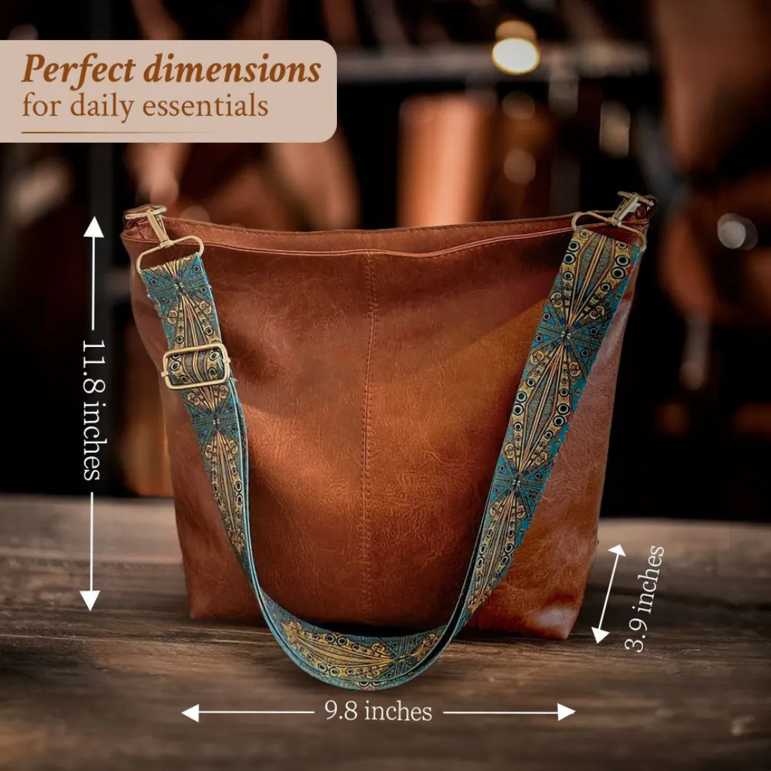 Jack Faelan | Chelsey’s Vintage Charm Leather Shoulder Bag