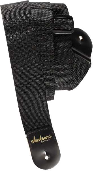 Jackson® 2" Poly Guitar Strap, Black