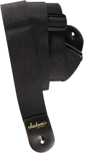 Jackson® 2" Poly Guitar Strap, Black
