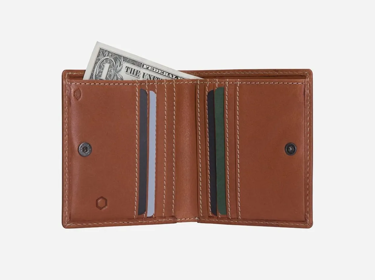 JAH HAVANA BILLFOLD COIN WALLET