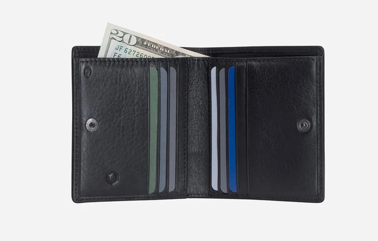 JAH HAVANA BILLFOLD COIN WALLET