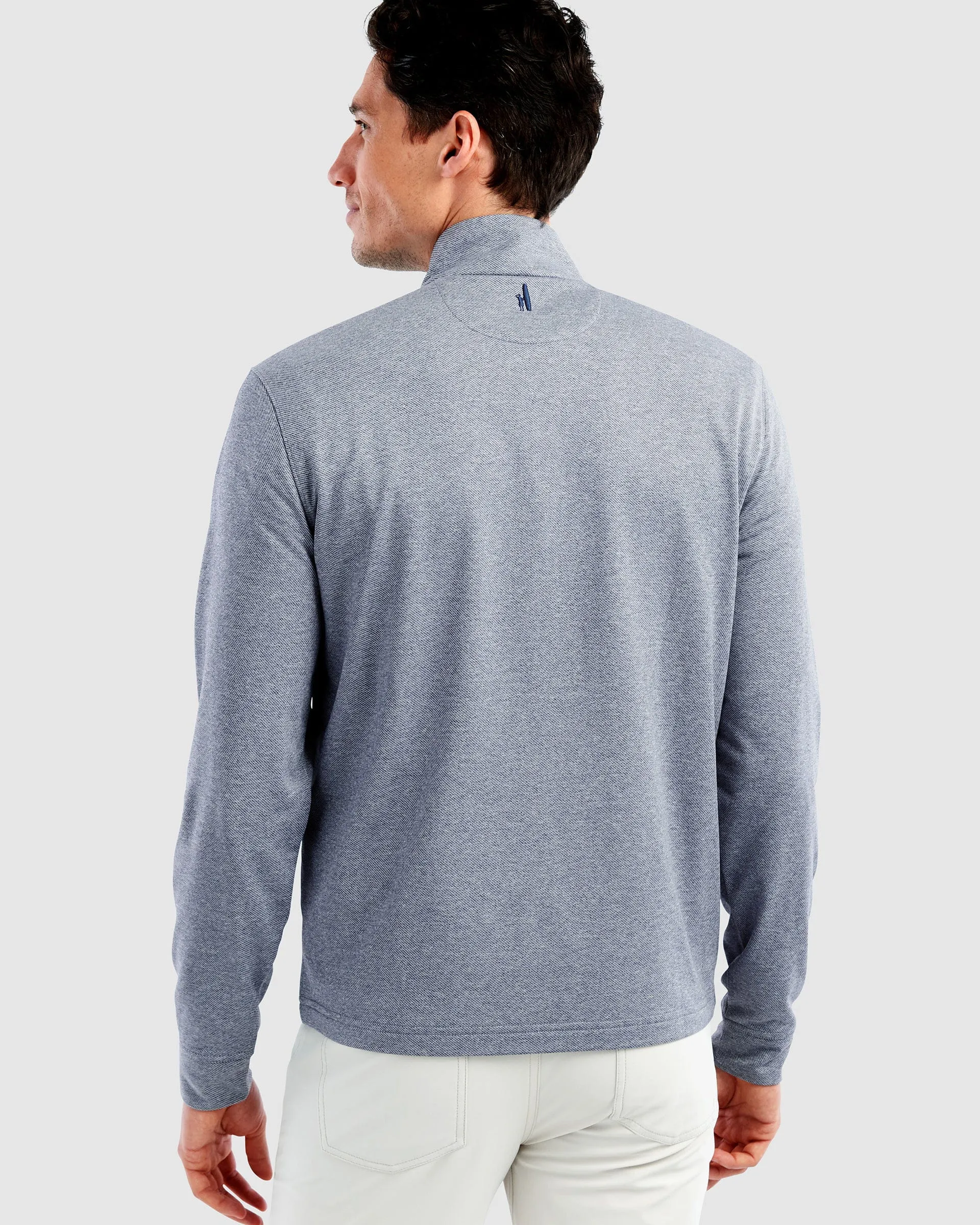 JOHNNIE-O FARBER PREP-FORMANCE 1/4 ZIP PULLOVER - LAKE