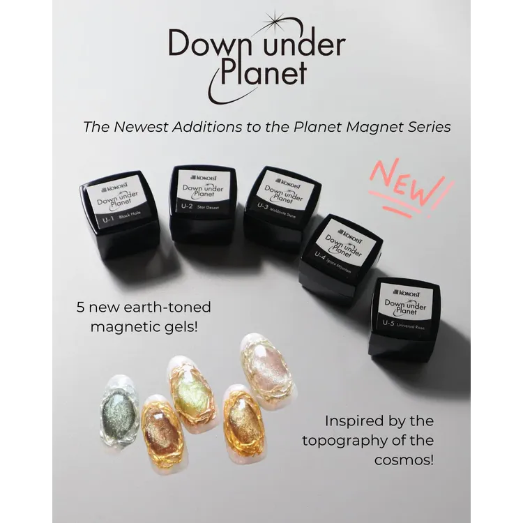 K- Down Under Planet 5pc Magnetic Collection