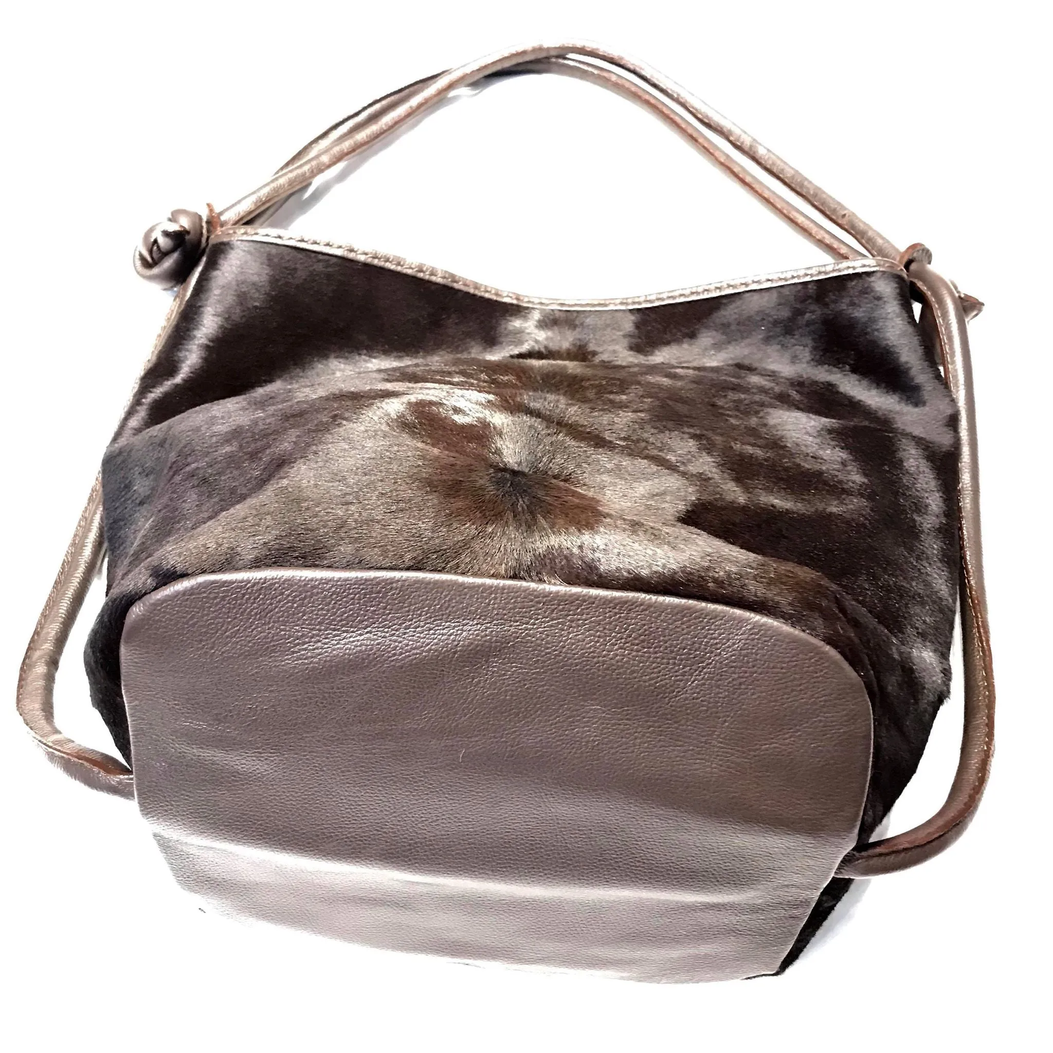 Kashani Luxury Chocolate Antelope Pocketbook Bag
