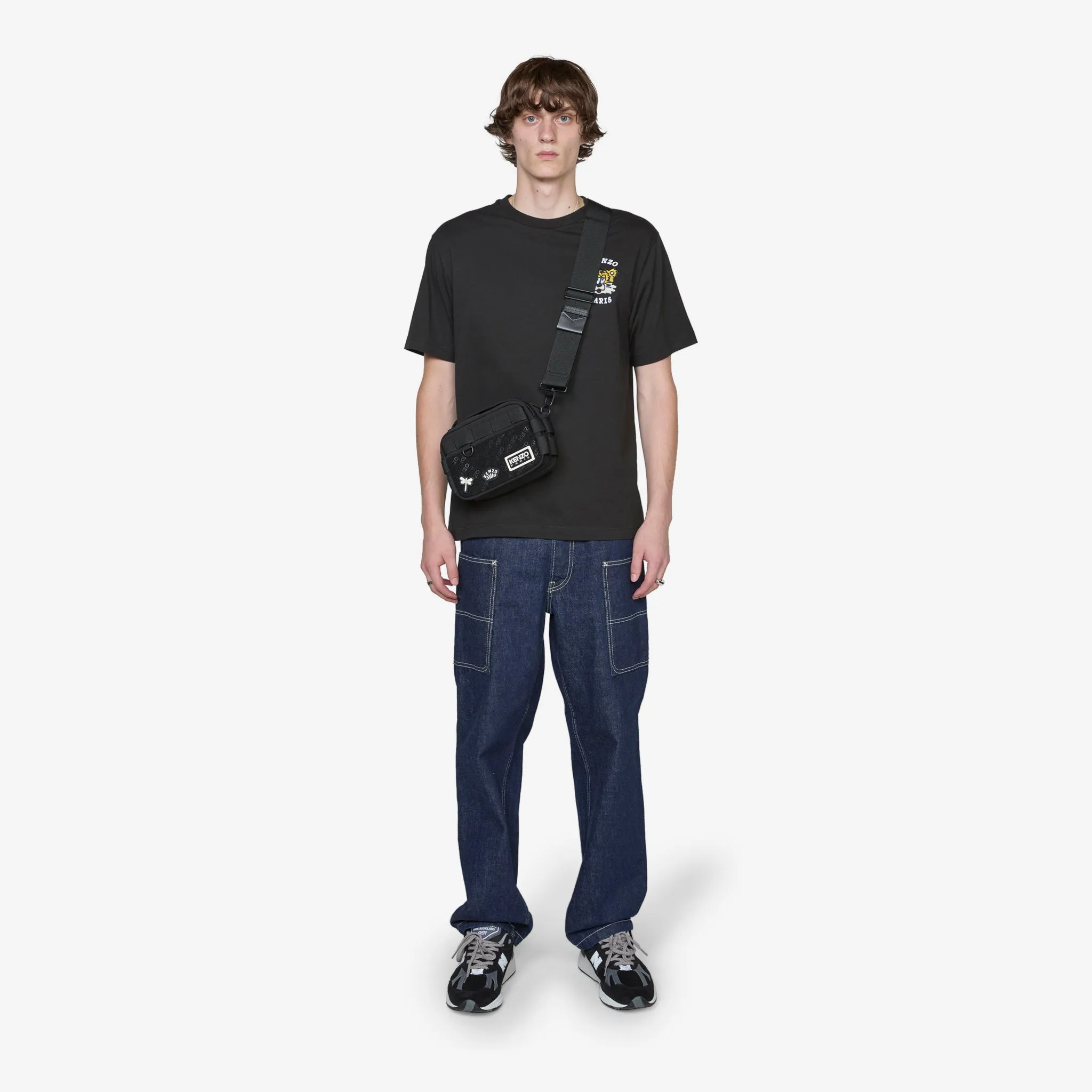 'KENZO JUNGLE' Crossbody Bag Black