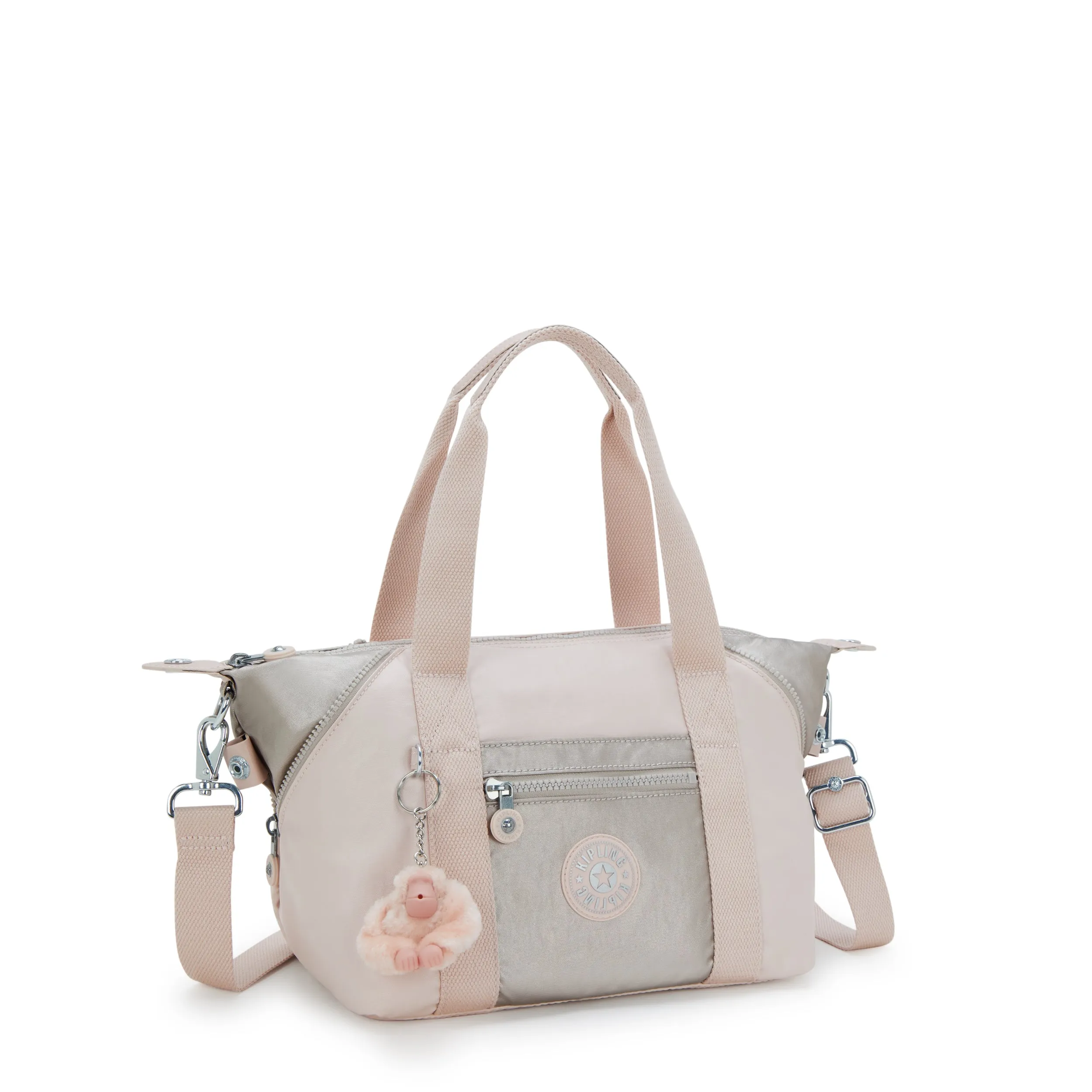 Kipling Art Mini Pink Shine Bl Small Handbag 15410-3EL