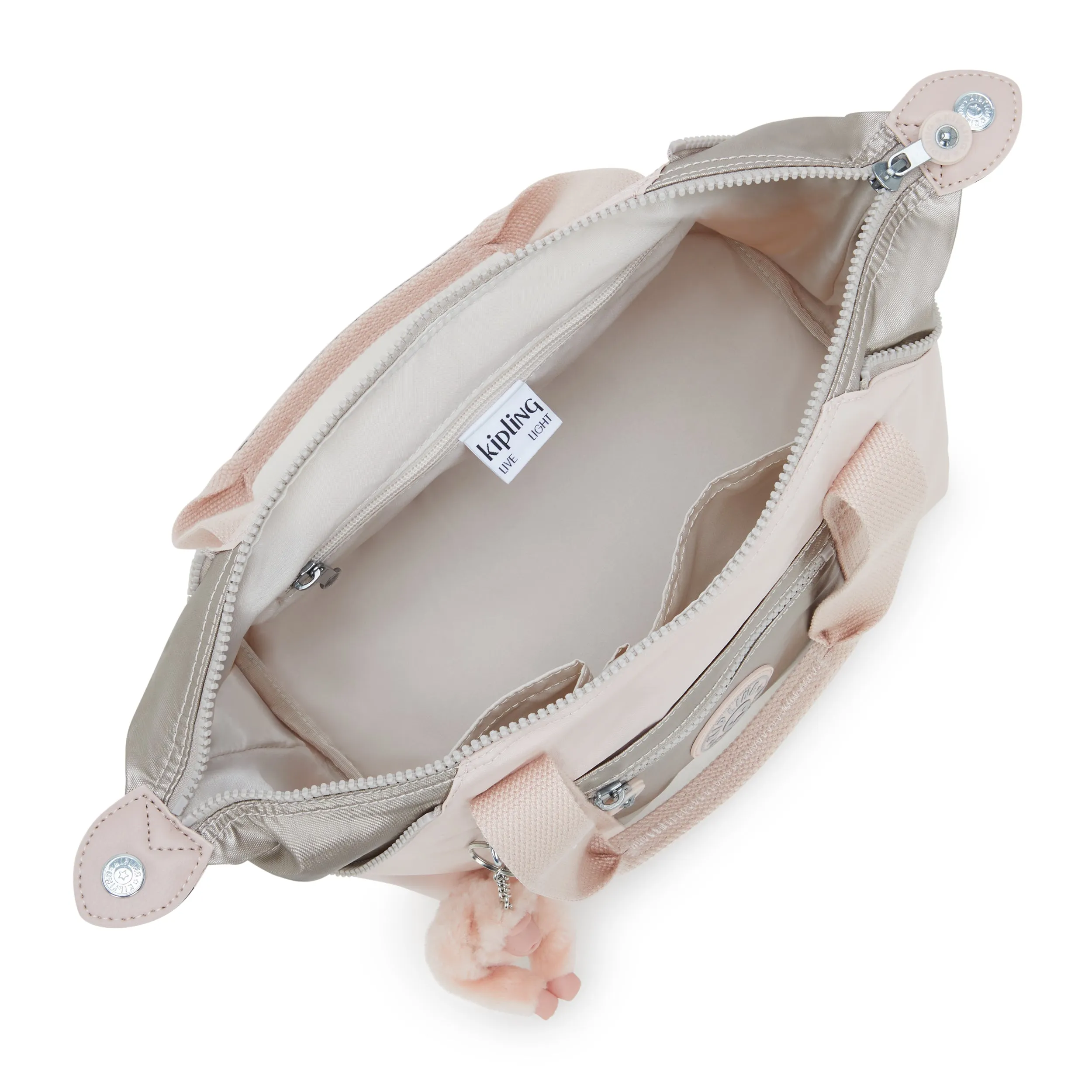 Kipling Art Mini Pink Shine Bl Small Handbag 15410-3EL