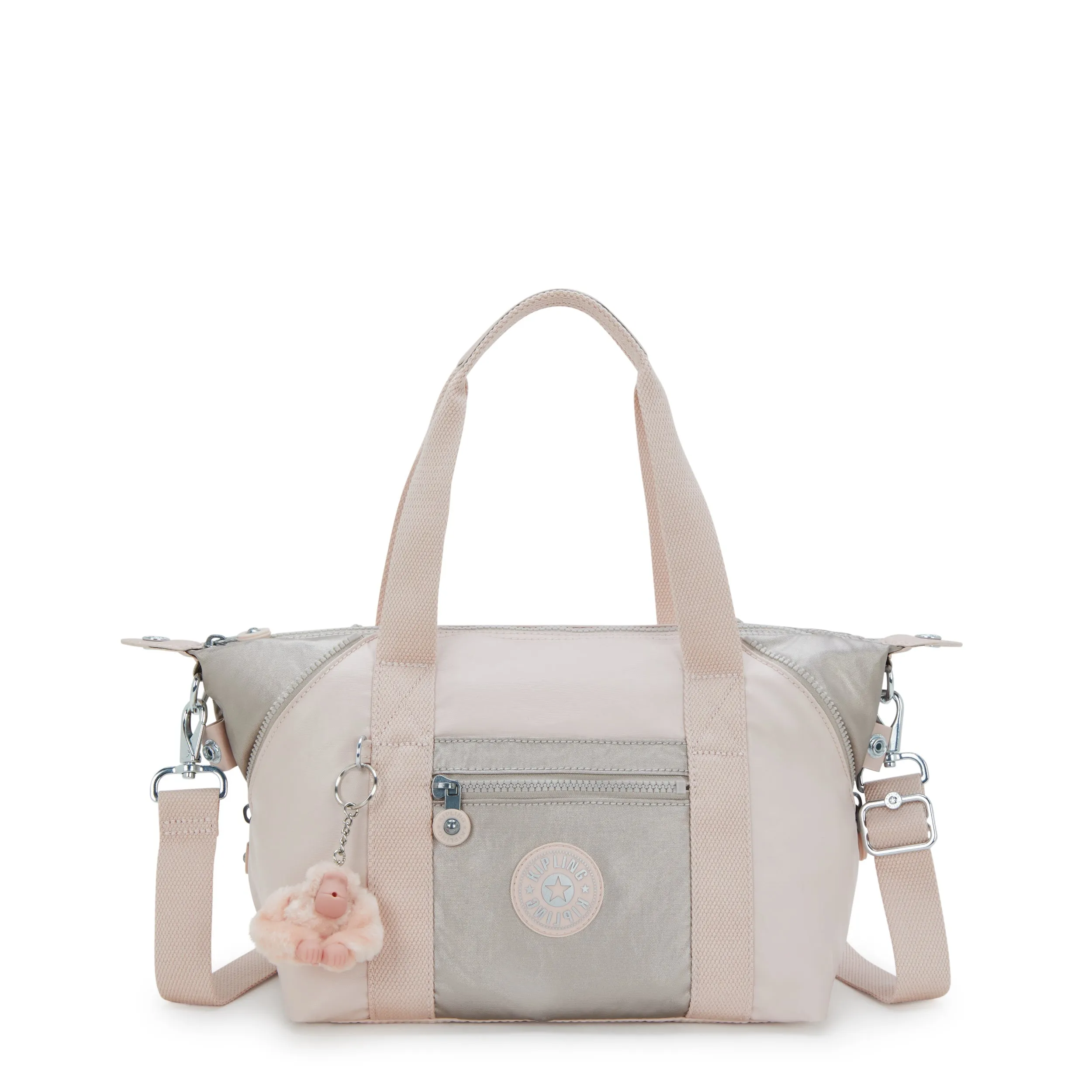 Kipling Art Mini Pink Shine Bl Small Handbag 15410-3EL