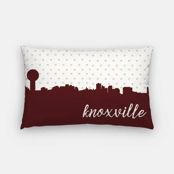 Knoxville, Tennessee polka dot skyline