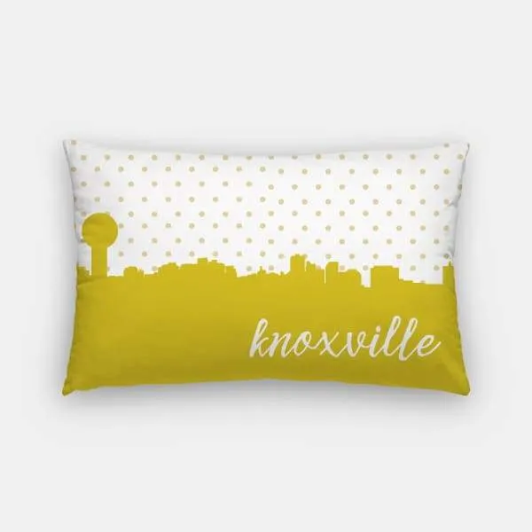 Knoxville, Tennessee polka dot skyline
