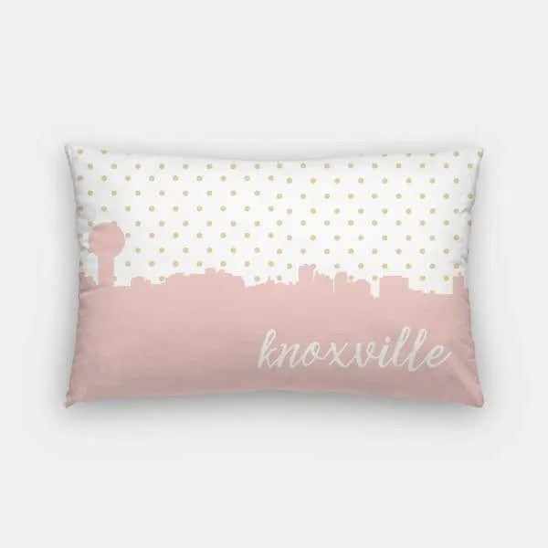 Knoxville, Tennessee polka dot skyline