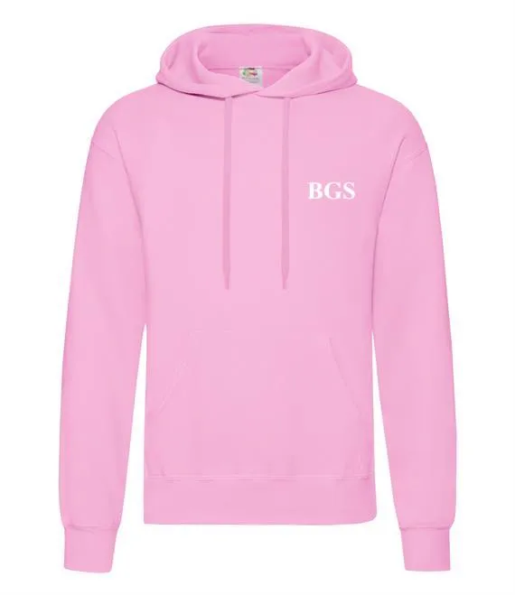 Ladies personalised Initials Over Head Hoody