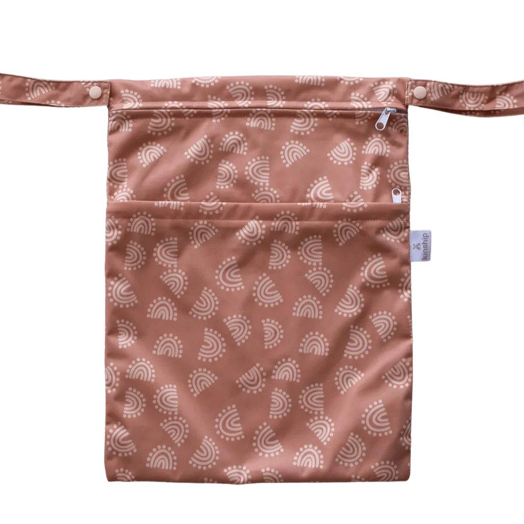 Large Wet Bag - Clay Rainbows