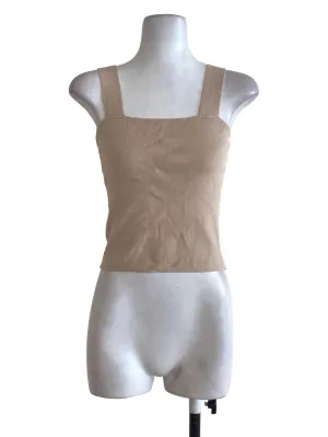 Latte Knitted Top TCL