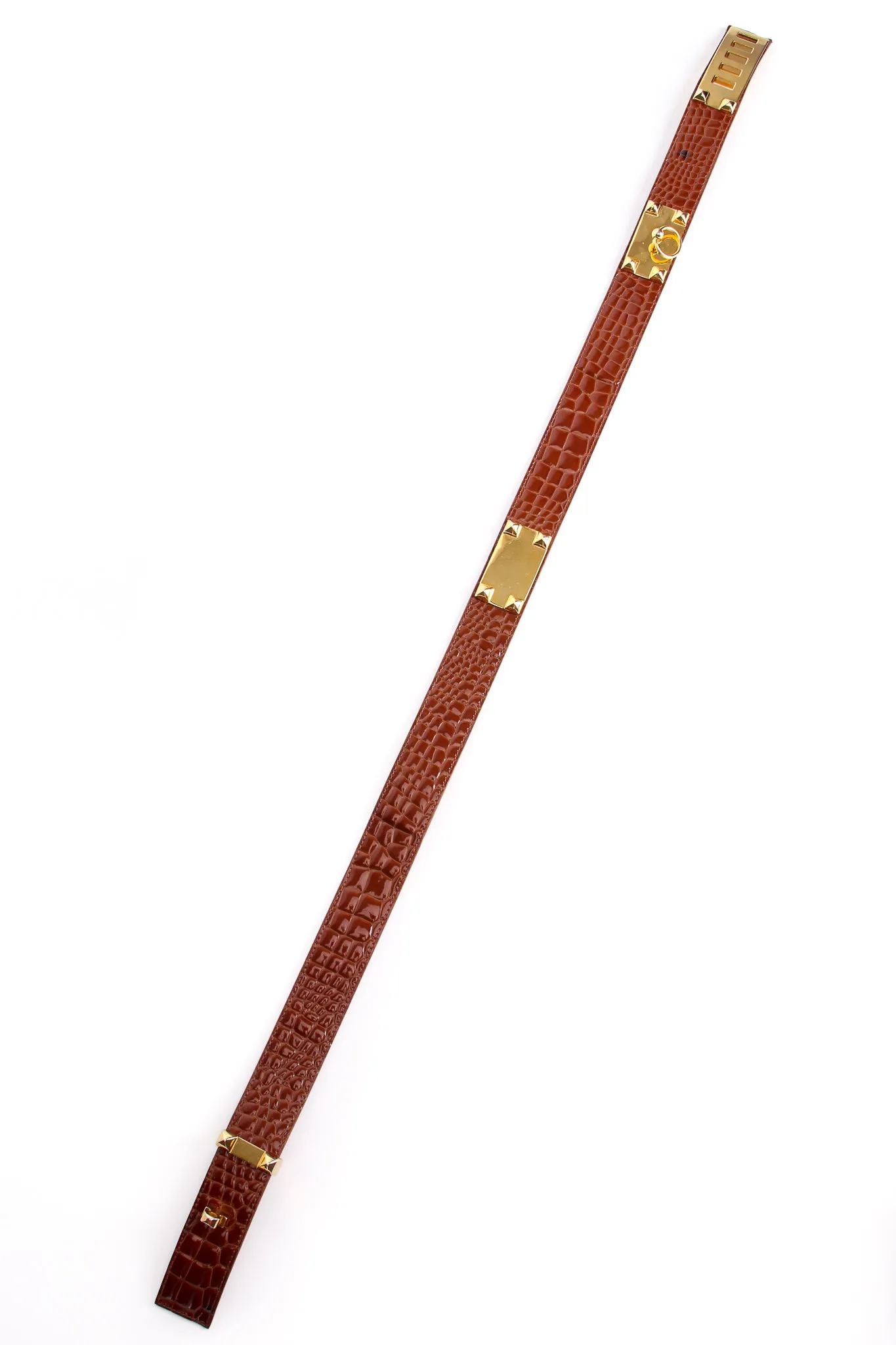 Leather Turnlock Belt