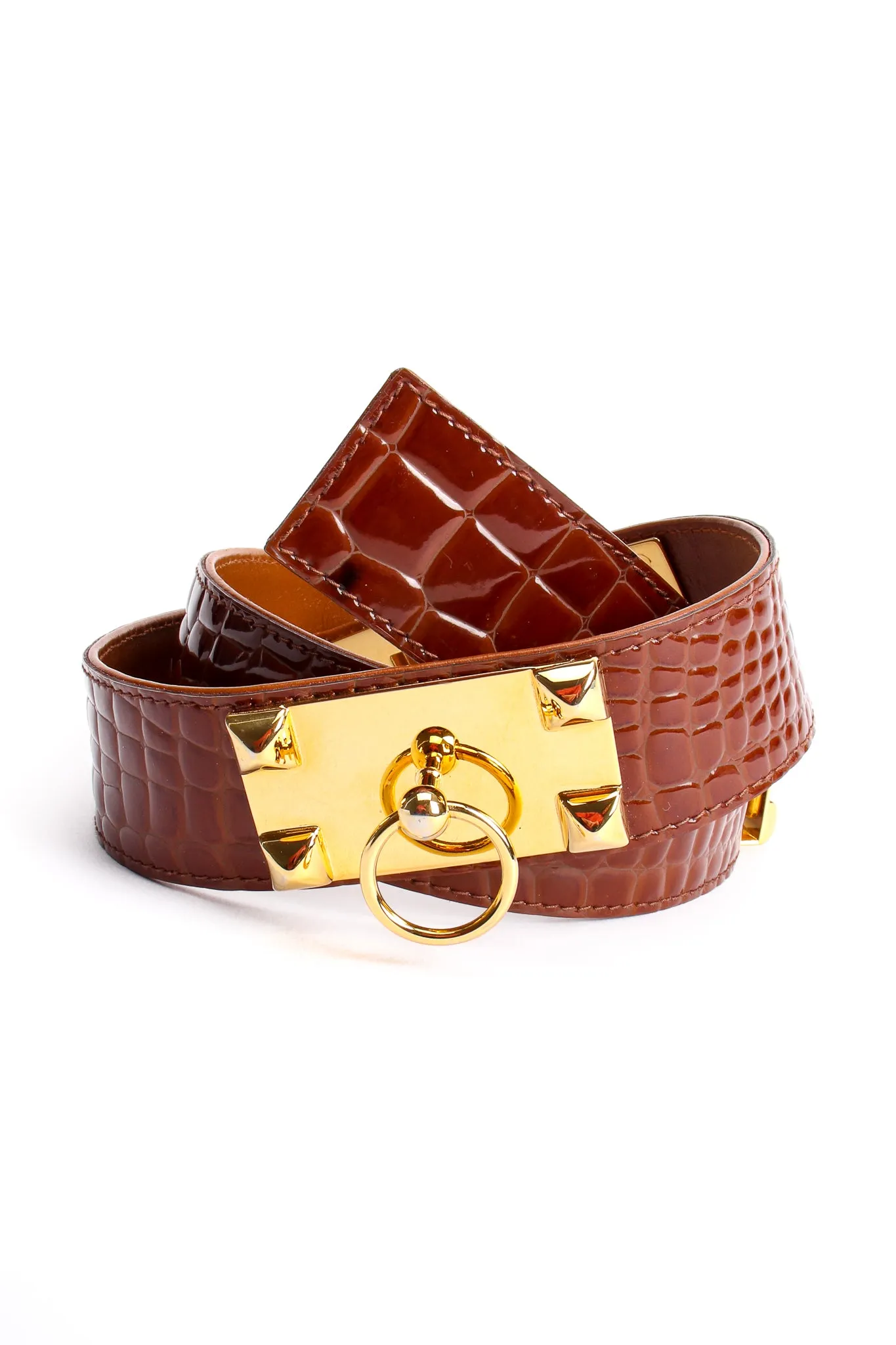 Leather Turnlock Belt