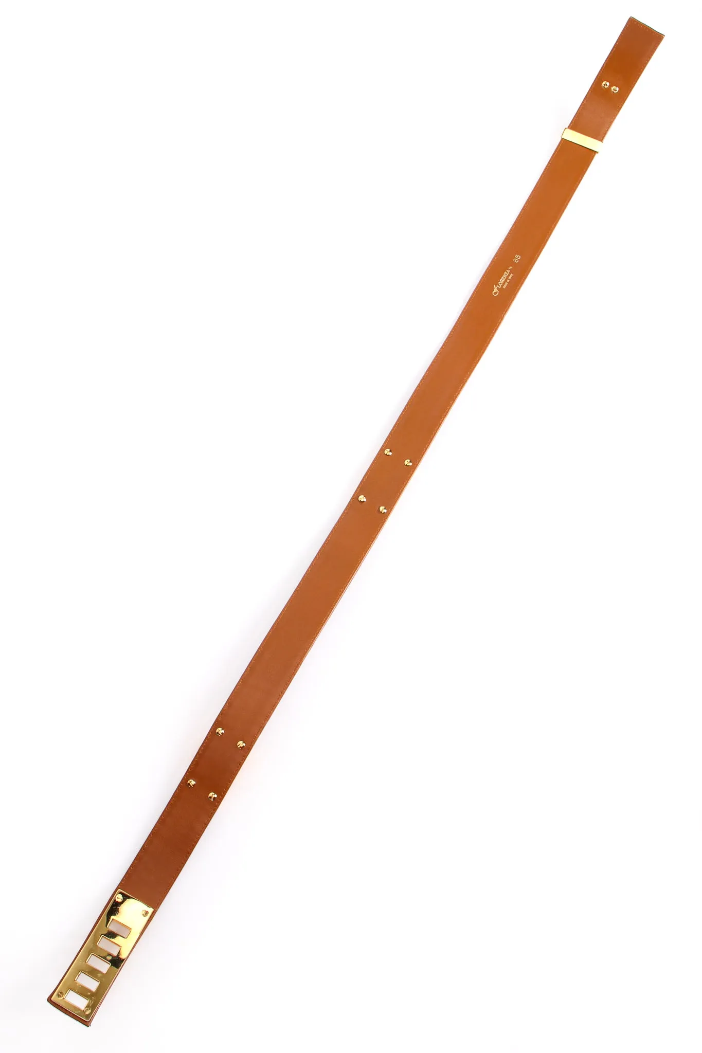 Leather Turnlock Belt